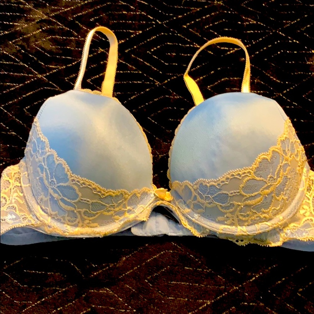 Blue AdoreMe push-up bra